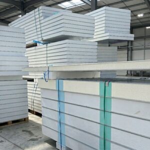 100mm EPS insulated panel Perth — Surfmist finish