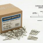 Blind rivets Surfmist 3mm box of 500