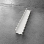 50mm C-channel Surfmist aluminium 6500mm
