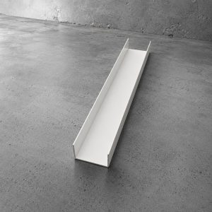 50mm C-channel Surfmist aluminium 6500mm